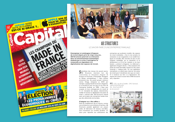 Magazine Capital - interview AB Structures 